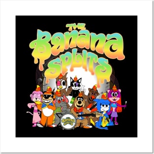 Banana Splits Rainbow Style Posters and Art